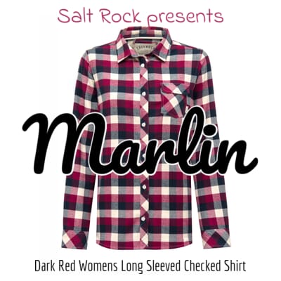 Image of women's shirt with text and metadata overlays